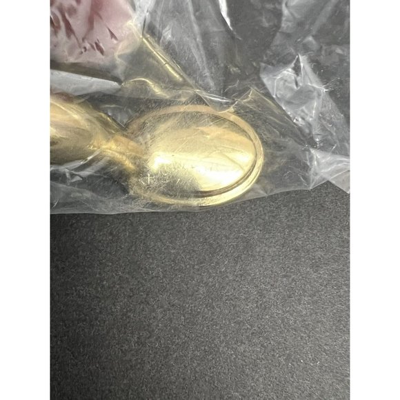 Set of 8 Amerock Handle Pull Floral Allison 245FWP Polished Brass White 3" - Picture 5 of 7